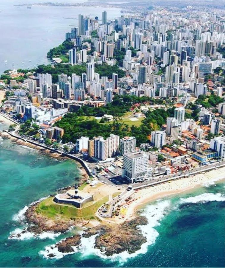 Stayhere! Fique Aqui! Apartamento 2/4 Mobiliado No Costa Azul :-) 萨尔瓦多 外观 照片